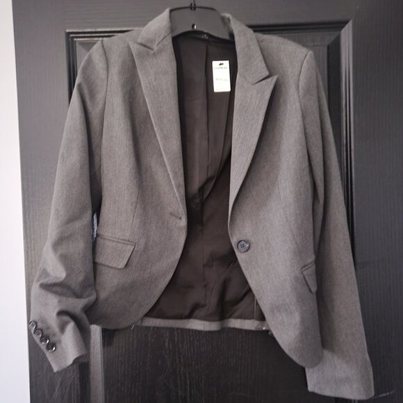 Express Women's Charcoal Blazer, NWT, Size 6 - Picture 2 of 14